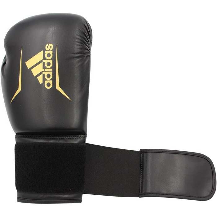 Боксерські рукавички Adidas Speed 50, чорно-золоті, 14 oz, для дорослих