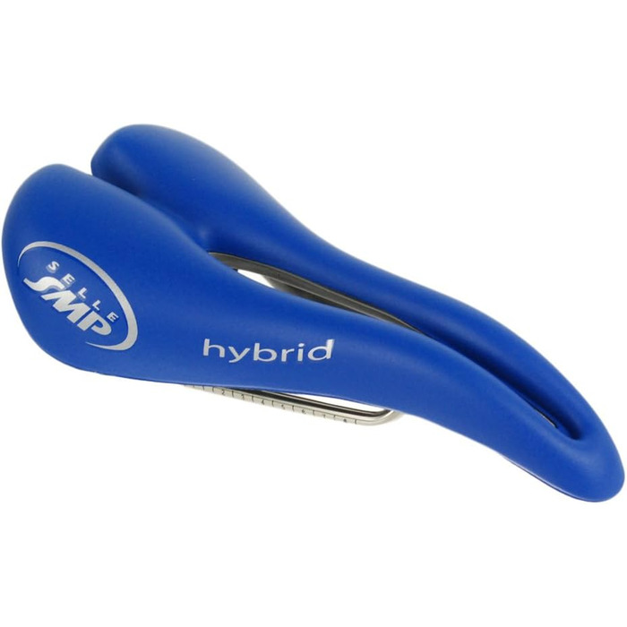 Велосипедне сідло SMP Hybrid M, синє, ергономічне