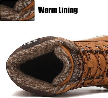 Чоботи зимові чоловічі Arriggo Bello, жовті, 41-46 EU, утеплені, антиковзаючі, для трекінгу та хайкінгу