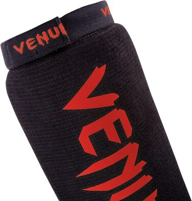 Захисні щитки для гомілки Venum Kontact чоловічі XS чорні/червоні