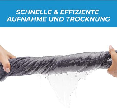 Рушник для фітнесу з мікрофібри 120x50 см - швидковисихаючий, з кишенею на блискавці, м'який спортивний рушник для спортзалу та тренажерного залу (120 x 50 см, сірий)