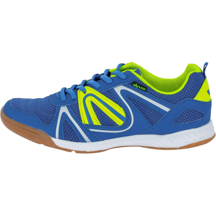 Турнічні кросівки для залу Lico Unisex Fit 43 EU, блакитний/лимонний