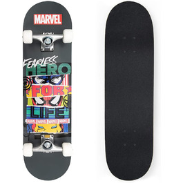 Дерев'яний скейтборд MARVEL Fearless 79x20x10 см, алюмінієва вісь