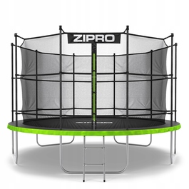 Дитячий садовий батут Zipro 12FT (374 см) з внутрішньою захисною сіткою