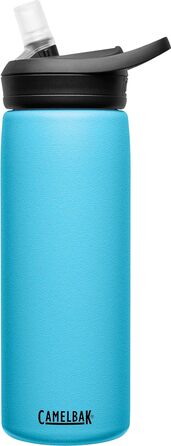 Пляшка для води Camelbak Eddy+ 0,6 л, синя, універсальна, для дорослих та дітей, пластикова, спортивна, багаторазова
