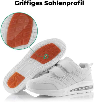 Кросівки для бігу жіночі/чоловічі з амортизацією, легкі спортивні взуття (46 EU, білий)