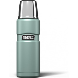 Термос Thermos Stainless King 470 мл багатоцільовий, оригінальний стиль, для подорожей і щоденного використання, ізольована пляшка або термокружка