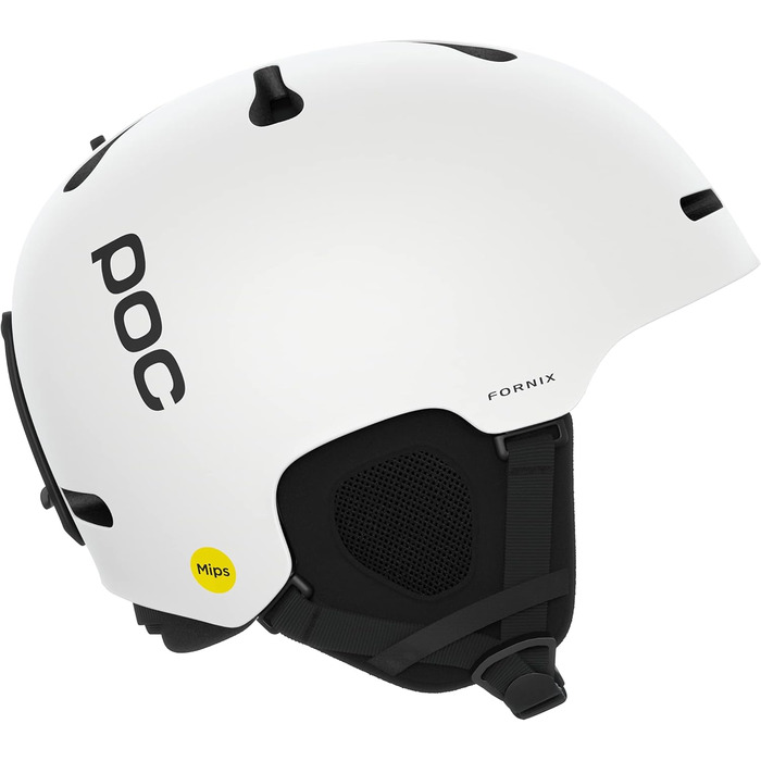 Лижний та сноуборд шолом POC Fornix MIPS, захист, матовий білий, розмір XL-XXL (59-62 см), легкий, для фрірайду і туризму