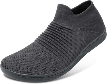 ELAPHURUS Легкі дихаючі кросівки для ходьби без шнурів (унісекс), зелені (45 EU, сірий)