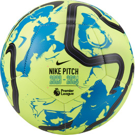 Футбольний м'яч Nike Pitch FA23, розмір 5, жовто-блакитний