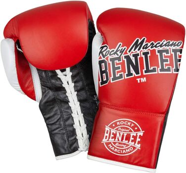 Боксерські рукавички Benlee Rocky Marciano Big BANG 10 oz, шкіряні, червоні, унісекс