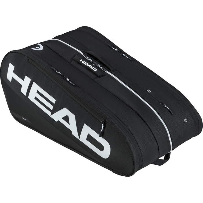 Тенісна сумка Head Tour XL чорна для 6 ракеток