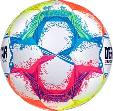 Футбольний м'яч Derbystar Brillant, набір з 3 м'ячів, розмір 5, мультиколір, для дорослих, універсальний