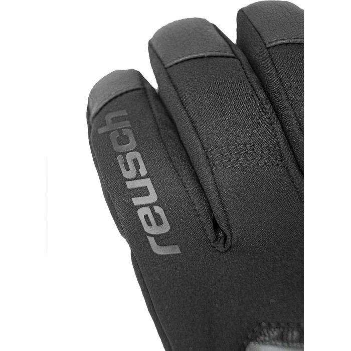 Унісекс лижні рукавички Reusch Morris Gore-Tex, водонепроникні, дихаючі, теплі, чоловічі, розмір 10.5, сірі-чорні