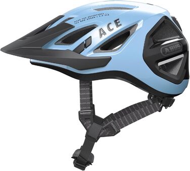 Велосипедний шолом ABUS Urban-I 3.0 ACE з LED підсвіткою, магнітною застібкою та подовженим козирком для жінок і чоловіків