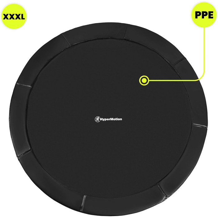 Трамплін гірський Hypermotion Outdoor для дітей 244/305/366/430/487 см - швидковисихаючий, водостійкий, велика пружність, для саду (діаметр 430 см / 14 футів)