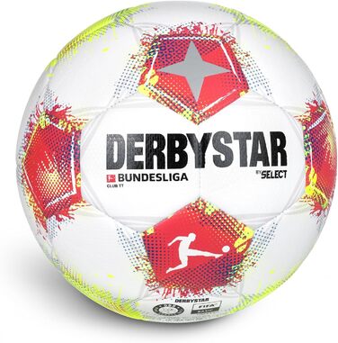 Набір для пінг-понгу Derbystar Bundesliga Club: біло-червоно-жовтий, офіційний дизайн