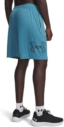 Чоловічі спортивні шорти Under Armour Tech Graphic Shorts Boundless Blue/Black (XXL)