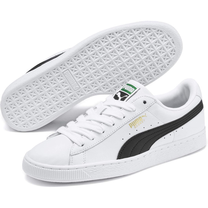 Кросівки PUMA Basket Classic LFS для чоловіків (42 EU, білий/чорний)