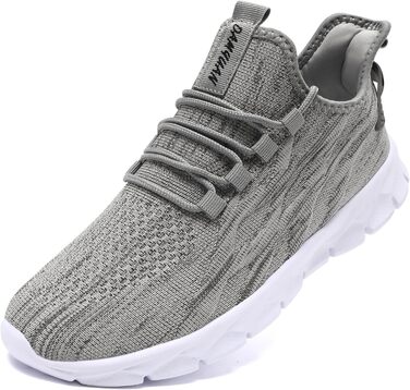 Чоловічі кросівки для бігу, занять спортом та прогулянок. Легкі літні кросівки для залу та вулиці. Розміри 39-49, сірий колір.