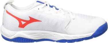 Волейбольне взуття Mizuno Wave Supersonic 2 для чоловіків, 42 EU, білий, Irred French Blue