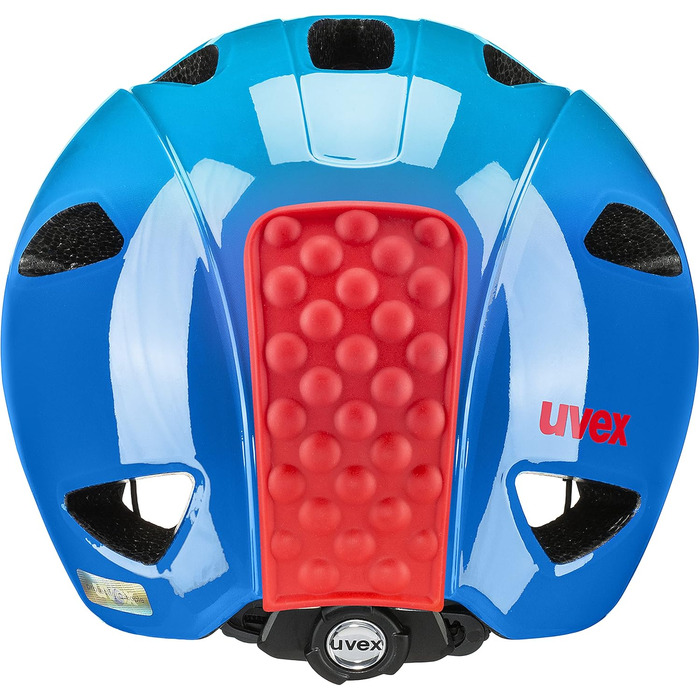 Дитячий велосипедний шолом uvex oyo, легкий, регулювання розміру, ocean blue, 45-50 см, можливість встановлення LED-світла