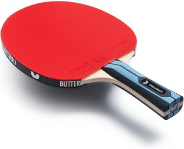 Професійна ракетка для настільного тенісу Butterfly Team Challenger, ITTF, для початківців і досвідчених