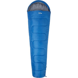Спальний мішок Mountain Warehouse Basecamp 250 - для дорослих та дітей, блакитно-зелений