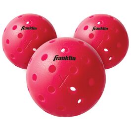 Franklin Sports Pickleball-X Performance 40 Outdoor - м'ячі для піклболу (рожеві)