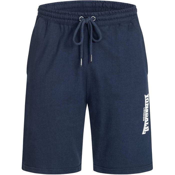 Чоловічі спортивні шорти Lonsdale Norale Passfor Fringford, темно-сині з білим, розмір XL
