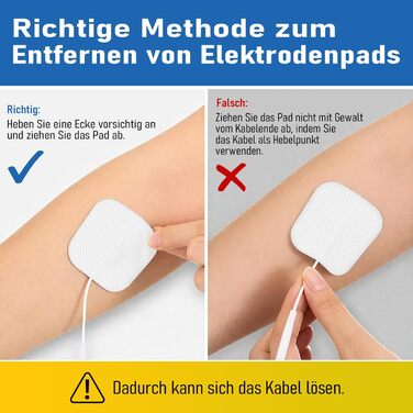 Пристрій TENS для терапії болю, 5-в-1 (TENS/EMS/IF/RUSS/DIY) - зняття болю за допомогою електричної стимуляції нервів, 80 програм масажу, 2 канали, 8 електродів (чорний)