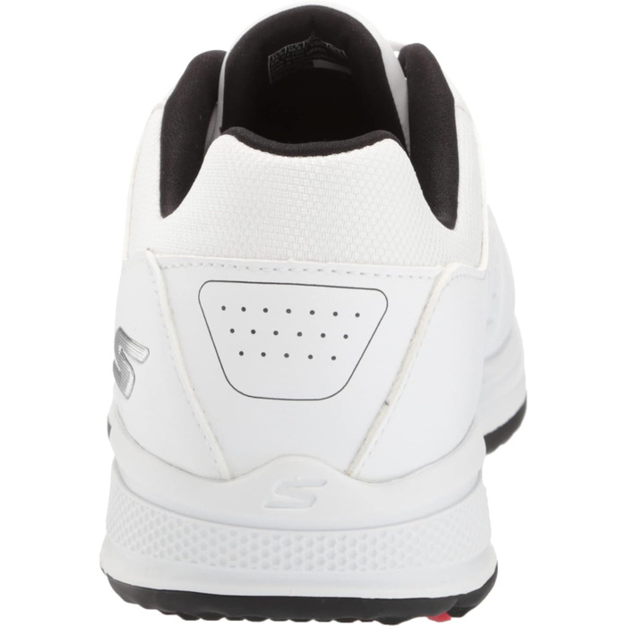 Чоловічі гольф-туфлі Skechers Torque водонепроникні, 44 EU, широка колодка, білий/чорний колір