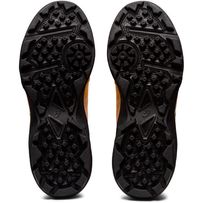 Кросівки для хокею ASICS Gel-Peake дитячі, 36 EU, помаранчево-чорно-білі