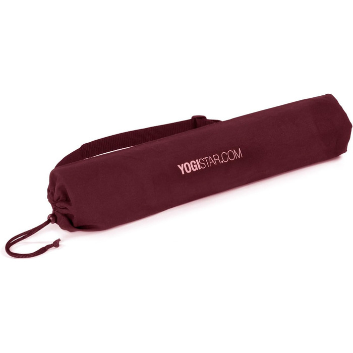 Сумка для йоги Yogistar Yogibag Basic, бавовна, 65 см, бордова
