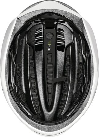 Велошолом ABUS Gamechanger 2.0 MIPS, аеродинамічний, білий, S (51-55 см), для чоловіків і жінок, з покращеною вентиляцією