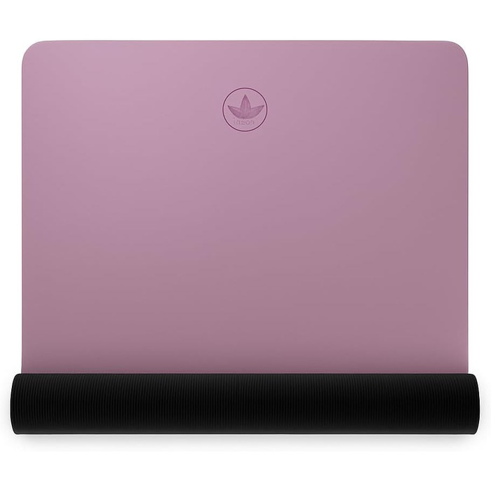 Килимок для йоги YOGALABS® STUDIO 185 x 68 x 0,4 см (великий) з ремінком з ECO PU та натурального каучуку - нековзне покриття для гімнастики та пілатесу, 100% екологічний, без шкідливих речовин (фіолетовий)