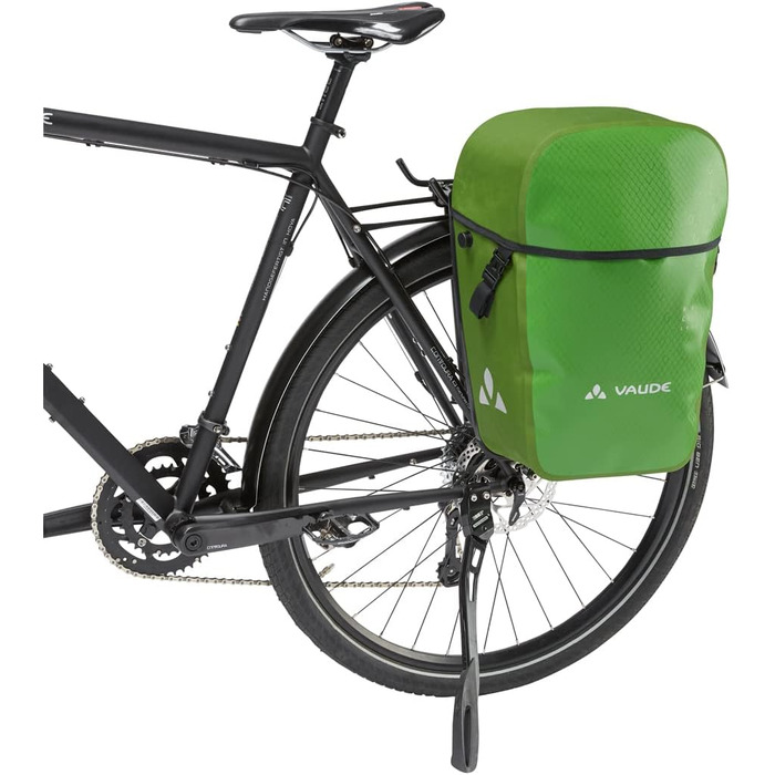 Велосипедна сумка Vaude Aqua Back Pro Single 24 л, водонепроникна, для багажника, зелена, Німеччина