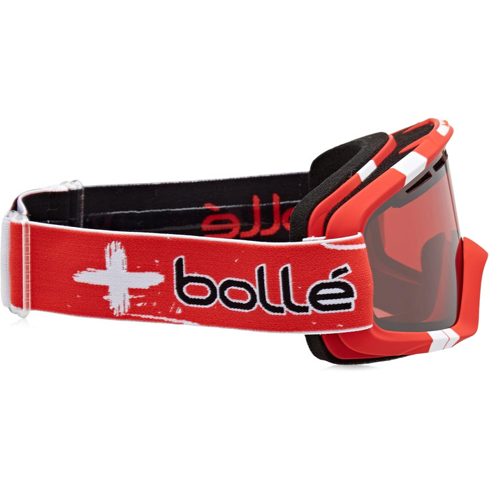 Лижна маска Bollé Nova II Unisex M-L, матова, лімітована серія Switzerland