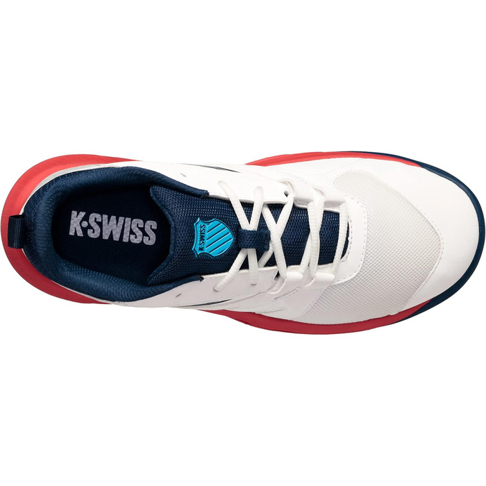 Тенісні кросівки K-Swiss Speedtrac для дівчаток, 38 EU, Blanc De Blanc Blue Opal Lollipop