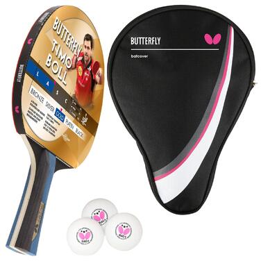 Ракетка для настільного тенісу Butterfly Timo Boll Gold: професійна, ITTF сертифікована, з покриттям Pan Asia, для досвідчених гравців