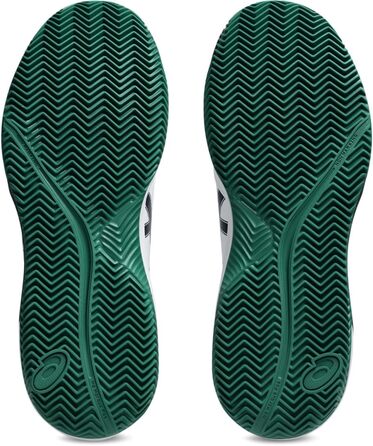 Тенісні кросівки ASICS Dedicate 8 Clay Mann Blau Weiß (42.5 EU, Широкий, Білий Midnight)