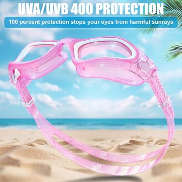 Окуляри для плавання Winline унісекс: антифог, UV-захист, чітка видимість