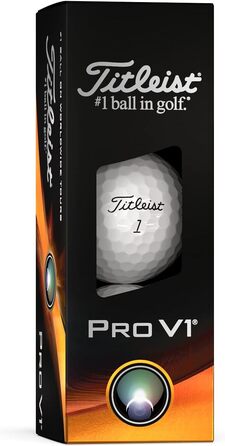 Гольф-м'ячі Titleist Pro V1, преміум клас, 12 шт.