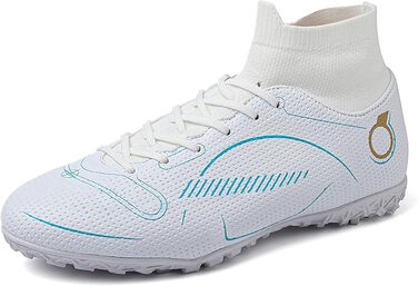 Футбольні черевики для чоловіків Madame Großer Junge, розмір 39 EU, білі, тип TF