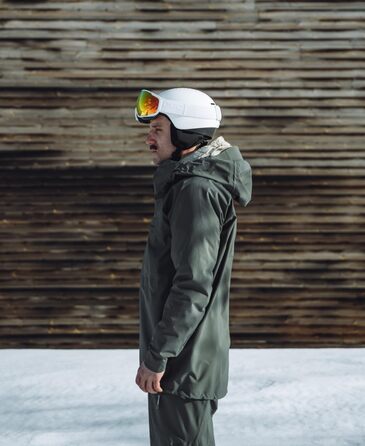 Лижний та сноуборд шолом POC Meninx Hydrogen White XL-XXL, легкий, добре вентильований, ABS-корпус, EPP/EPS наповнювач, для фрірайду та спуску (59-62 см)