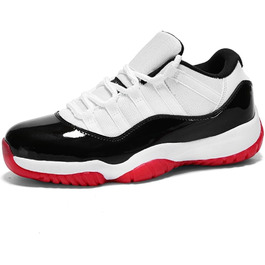 Кросівки баскетбольні чоловічі Air Jordan 40 EU, чорно-червоні: зручні, дихаючі, спортивні