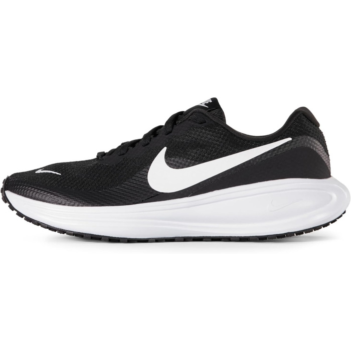 Кросівки Nike Revolution 8 для бігу по місту, жіночі, HJ8485 (44.5 EU, чорний/білий/сірий)