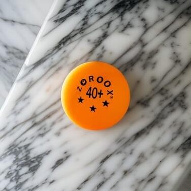 Набір тенісних кульок ZOROOX 3 зірки, 40+ | 9, 18, 36 або 72 кульки в упаковці | Якісні тренувальні кульки ABS для гри в приміщенні та на вулиці, змагання та розваги (Оранжеві)