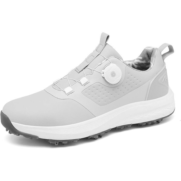 Жіночі гольф-туфлі з шипами, водонепроникні гольф-туфлі для жінок (42 EU, Сірий)