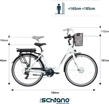 Електровелосипед F.lli Schiano E-Moon 28